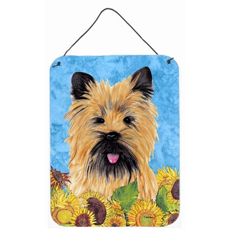 Carolines Treasures Cairn Terrier Aluminium Metal Wall Or Door Hanging Prints SC9057DS1216